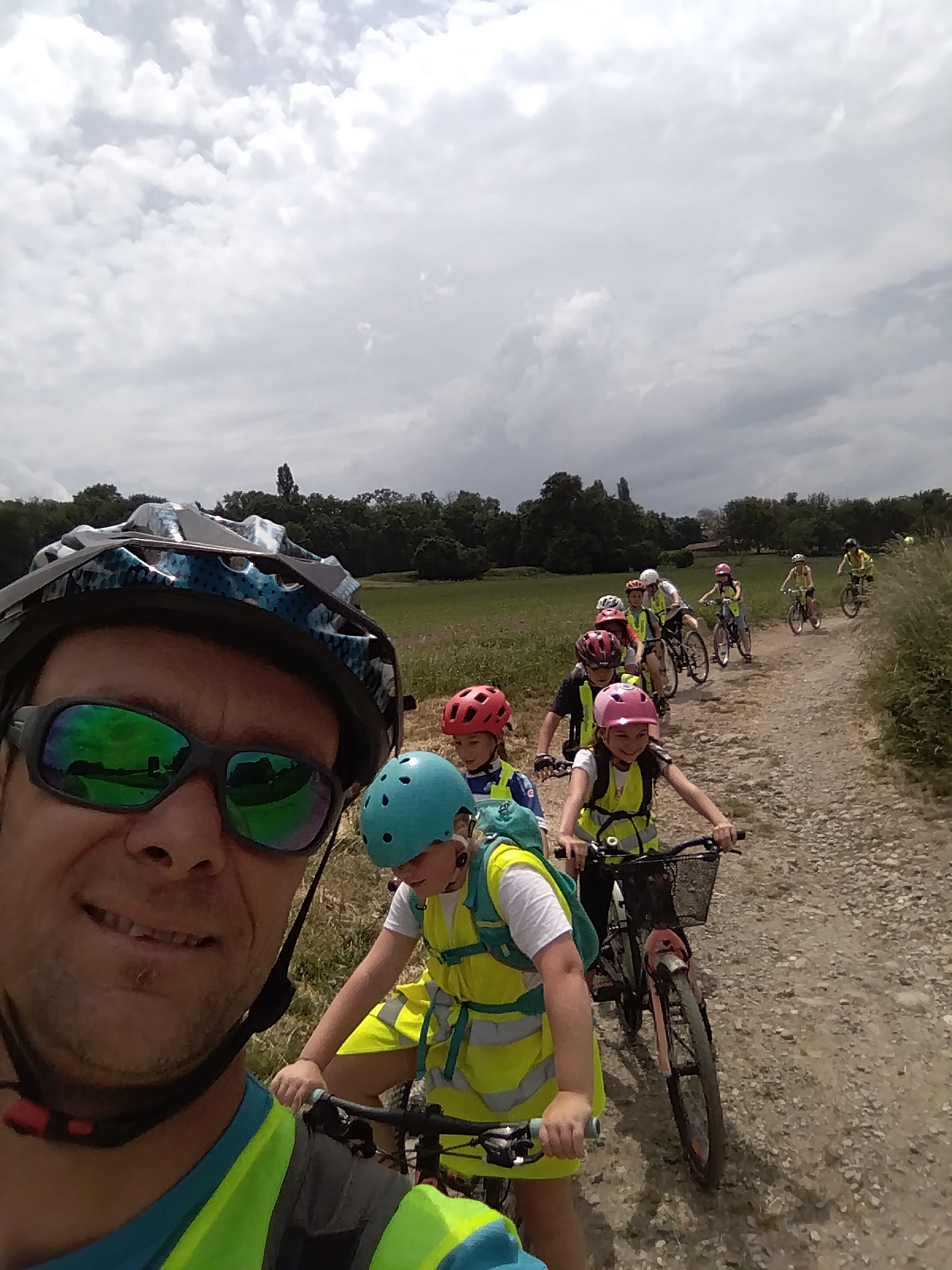 vélo à l’école&nbsp;: sortie encadrée 