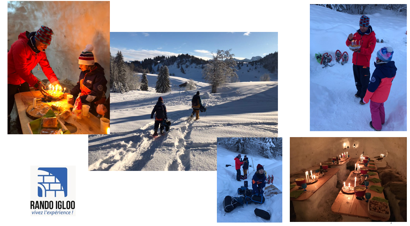 Anniversaire en Igloo